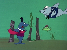 Screenshots from the 1976 DePatie Freleng cartoon Maguiness Book Of Records