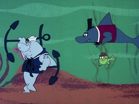 Screenshots from the 1976 DePatie Freleng cartoon Maguiness Book Of Records