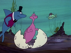 Screenshots from the 1976 DePatie Freleng cartoon Mama