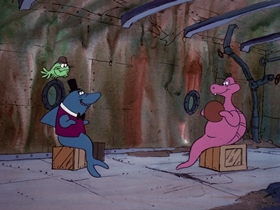 Screenshots from the 1976 DePatie Freleng cartoon Mama