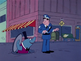 Screenshots from the 1976 DePatie Freleng cartoon Mama