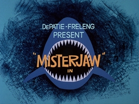 Screenshots from the 1976 DePatie Freleng cartoon Cool Shark