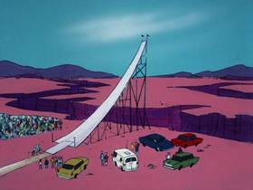 Screenshots from the 1976 DePatie Freleng cartoon Sweat Hog Shark