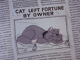 Screenshots from the 1976 DePatie Freleng cartoon Easy Come Easy Go