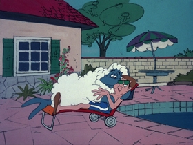 Screenshots from the 1976 DePatie Freleng cartoon Easy Come Easy Go