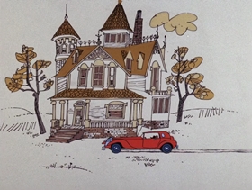 Screenshots from the 1976 DePatie Freleng cartoon Sherlock Pink