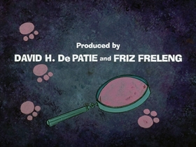 Screenshots from the 1976 DePatie Freleng cartoon Sherlock Pink