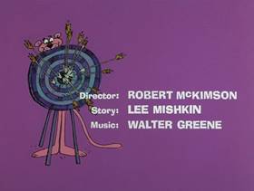 Screenshots from the 1976 DePatie Freleng cartoon The Pink Pro