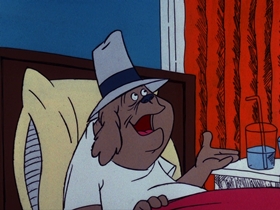 Screenshots from the 1976 DePatie Freleng cartoon Medicur