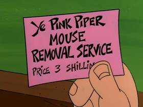 Screenshots from the 1976 DePatie Freleng cartoon Pink Piper