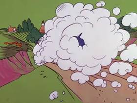 Screenshots from the 1976 DePatie Freleng cartoon Pink Piper