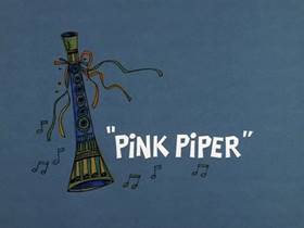 Screenshots from the 1976 DePatie Freleng cartoon Pink Piper