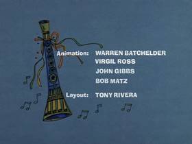 Screenshots from the 1976 DePatie Freleng cartoon Pink Piper