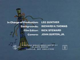 Screenshots from the 1976 DePatie Freleng cartoon Pink Piper