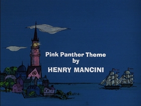 Screenshots from the 1976 DePatie Freleng cartoon Pinky Doodle