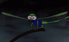 Screenshots from the 1977 Disney cartoon The Rescuers