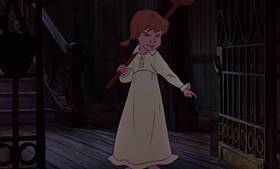 Screenshots from the 1977 Disney cartoon The Rescuers