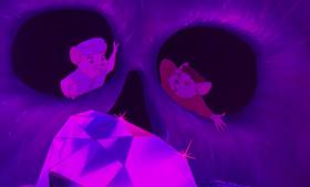 Screenshots from the 1977 Disney cartoon The Rescuers