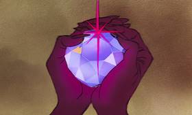 Screenshots from the 1977 Disney cartoon The Rescuers