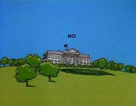 Screenshots from the 1977 Focus Design, Inc. cartoon I