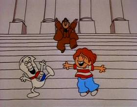 Screenshots from the 1977 Focus Design, Inc. cartoon I