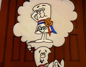 Screenshots from the 1977 Focus Design, Inc. cartoon I