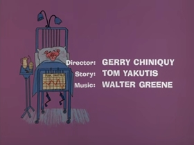 Screenshots from the 1977 DePatie Freleng cartoon Therapeutic Pink