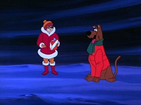 Screenshots from the 1978 Hanna-Barbera cartoon A Scary Night with a Snow Beast Fright