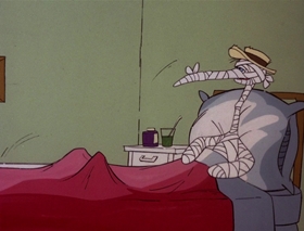 Screenshots from the 1978 DePatie Freleng cartoon Crane Brained
