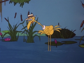 Screenshots from the 1978 DePatie Freleng cartoon Crane Brained