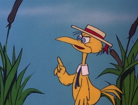 Screenshots from the 1978 DePatie Freleng cartoon Crane Brained