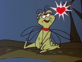 Screenshots from the 1978 DePatie Freleng cartoon Life With Feather