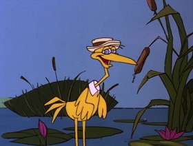 Screenshots from the 1978 DePatie Freleng cartoon Life With Feather