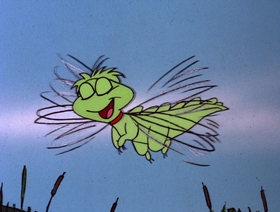 Screenshots from the 1978 DePatie Freleng cartoon Life With Feather