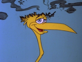 Screenshots from the 1978 DePatie Freleng cartoon Life With Feather