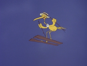 Screenshots from the 1978 DePatie Freleng cartoon Winter Blunderland