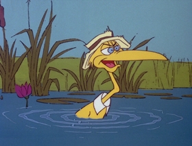 Screenshots from the 1978 DePatie Freleng cartoon Sonic Broom