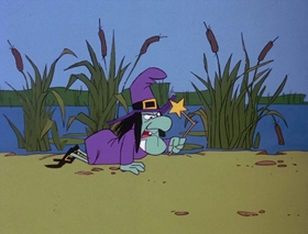 Screenshots from the 1978 DePatie Freleng cartoon Sonic Broom