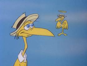 Screenshots from the 1978 DePatie Freleng cartoon Bug Off