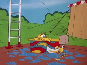 Screenshots from the 1978 DePatie Freleng cartoon Animal Crack-Ups