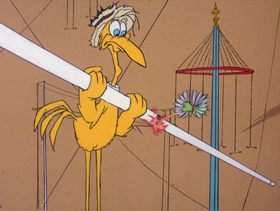 Screenshots from the 1978 DePatie Freleng cartoon Animal Crack-Ups