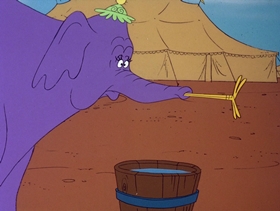 Screenshots from the 1978 DePatie Freleng cartoon Animal Crack-Ups