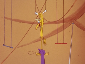 Screenshots from the 1978 DePatie Freleng cartoon Animal Crack-Ups