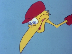Screenshots from the 1978 DePatie Freleng cartoon Sneaker Snack
