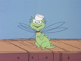 Screenshots from the 1978 DePatie Freleng cartoon Barnacle Bird