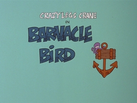 Screenshots from the 1978 DePatie Freleng cartoon Barnacle Bird