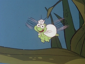 Screenshots from the 1978 DePatie Freleng cartoon Barnacle Bird