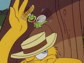 Screenshots from the 1978 DePatie Freleng cartoon Barnacle Bird