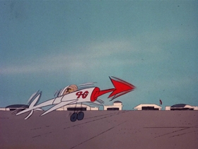 Screenshots from the 1978 DePatie Freleng cartoon Jet Feathers