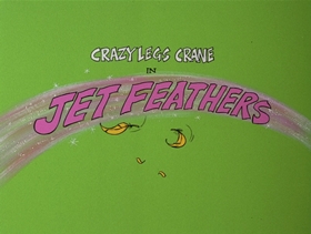 Screenshots from the 1978 DePatie Freleng cartoon Jet Feathers